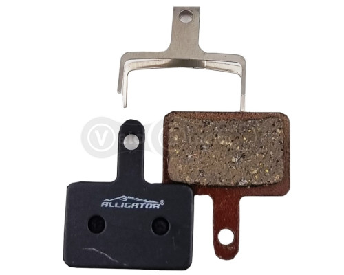 Колодки гальмівні Alligator для Shimano MT200/M475/M525 напівметал, OEM