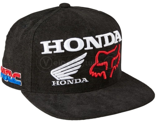 Кепка FOX Honda FRC Flexfit Hat Black One Size