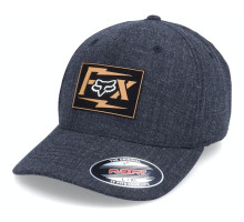 Кепка FOX Pushin Dirt Flexfit Hat Black S/M