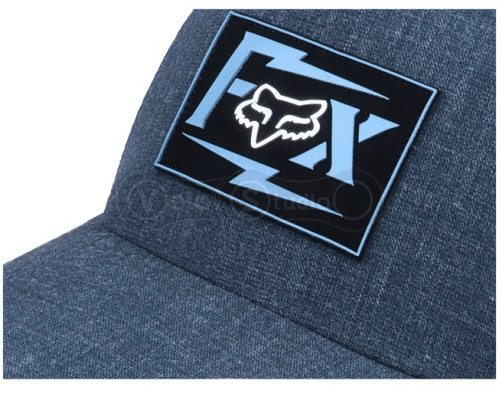 Кепка FOX Pushin Dirt Flexfit Hat Dark Indigo L/XL