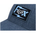 Кепка FOX Pushin Dirt Flexfit Hat Dark Indigo S/M