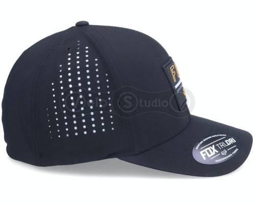 Кепка FOX Serene Flexfit Hat Black Gold S/M