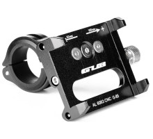 Держатель гаджета GUB G-85 на руль/вынос алюминиевый, черный