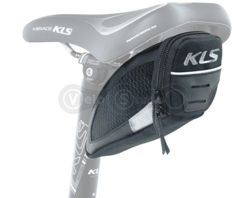 Сумка под седело KLS Challanger T-system S (0,3 л) черная