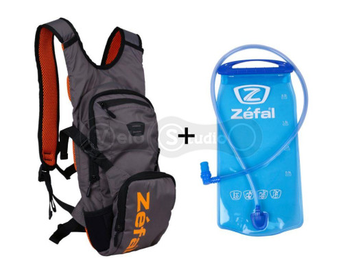 Велорюкзак Zefal Z Hydro XC 6L із гідратором 2L сірий