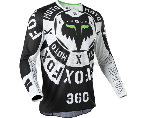 Джерсі Fox 360 Nobyl Jersey Black розмір M