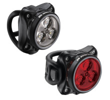 Комплект мигалок Lezyne Zecto Drive 250/80 LM USB чёрный