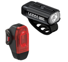 Комплект Lezyne Hecto Drive 500XL/KTV USB 500/10 Lum чёрный
