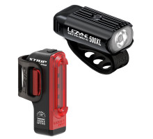 Комплект Lezyne Hecto Drive 500XL/Strip Drive USB 500/150 Lum чорний