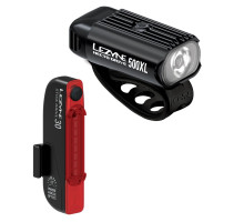 Комплект Lezyne Hecto Drive 500XL/Stick Drive USB 500/30 Lum чёрный