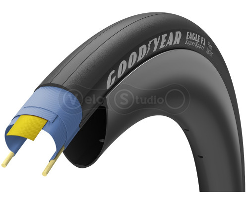 Вело покришка GoodYear Eagle F1 SuperSport 700x25C, Clincher, 120TPI