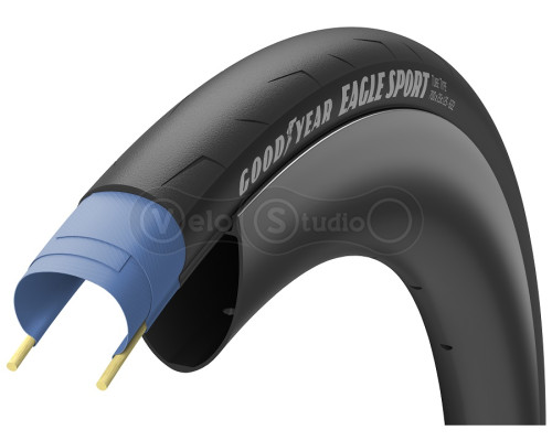 Вело покришка GoodYear Eagle Sport 700x25C, Tube Type, 60TPI