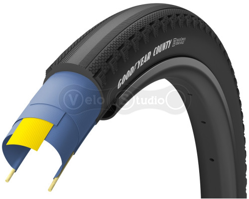 Велопокришка GoodYear Country 700x40, складана, Tubeless, 120TPI