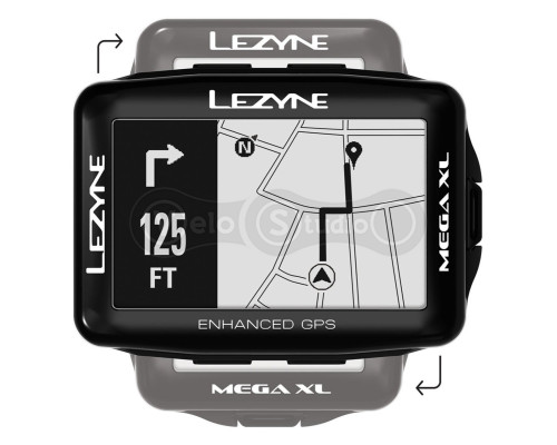 GPS компьютер Lezyne Mega XL HR/ProSC Loaded чёрный