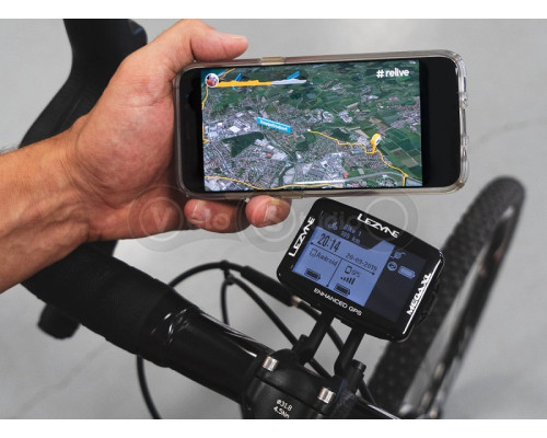 GPS компьютер Lezyne Mega XL HR/ProSC Loaded чёрный