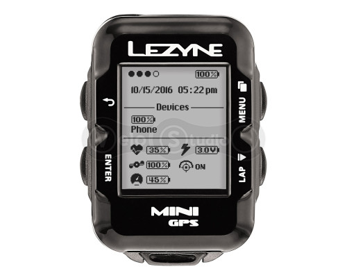 GPS компьютер Lezyne Mini HR Loaded Black