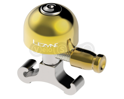 Велосипедный звонок Lezyne Classic Brass S Silver