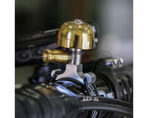 Велосипедный звонок Lezyne Classic Brass S Silver