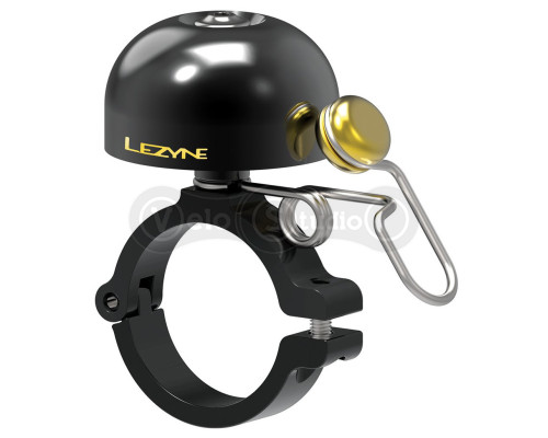 Велосипедний дзвінок Lezyne Brass Classic Brass Bell-HM чорний