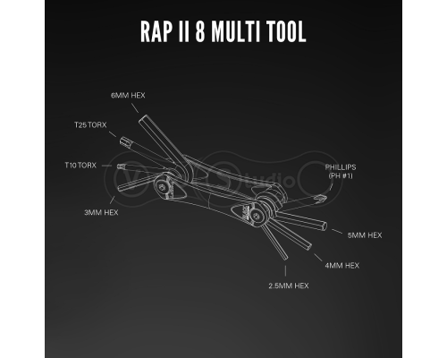 Мультитул Lezyne RAP II 8