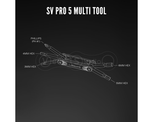 Мультитул Lezyne SV PRO 5