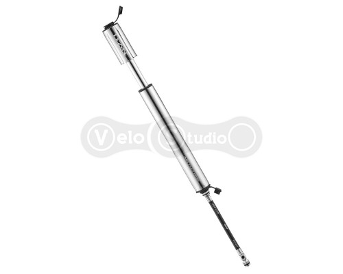 Ручной насос Lezyne Tech Drive HV 90 psi - M 216 мм серебро
