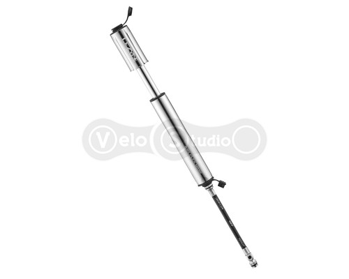 Ручний насос Lezyne Tech Drive HV 90 psi - S 170 мм срібло