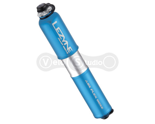 Ручний насос Lezyne Alloy Drive 90 psi S-170 мм синій