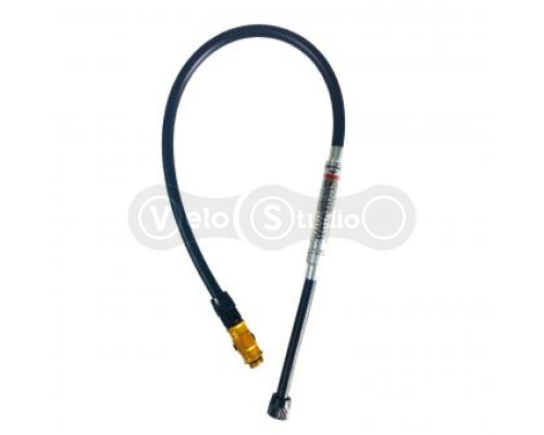 Міні насос для підлоги Lezyne Micro Floor Drive Digital HVG 90 psi 300 мм чорний