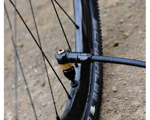 Підлоговий насос Lezyne Sport Gravel Drive 100 psi чорний мат