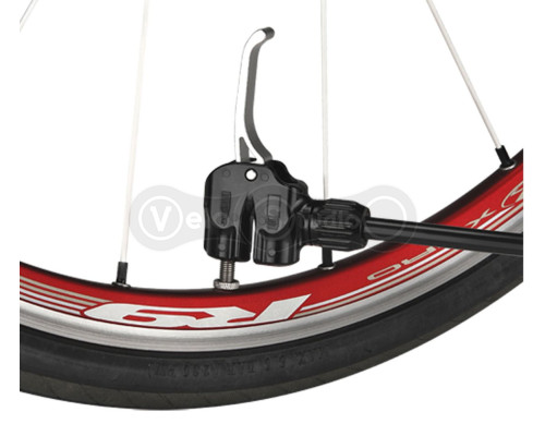 Підлоговий насос Lezyne Sport Floor Drive DV 220 psi 2.5 срібло