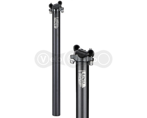 Підсідельний штир UNO SP-368 27,2 мм довжина 400 мм чорний