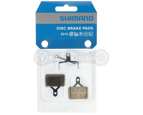 Колодки гальмові Shimano E01S метал, Y8FL98010