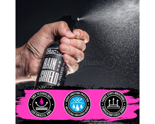 Водовідштовхувальний спрей MUC-OFF Rain Shield Re-Proofer 250 мл