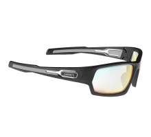 Вело очки Onride Point 20 чёрные матовые Photochromic Revo Red (78-17%)