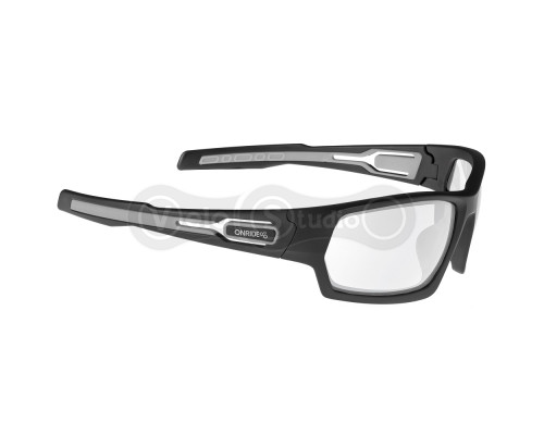 Вело очки Onride Point 20 чёрные матовые, линзы Clear (100%)
