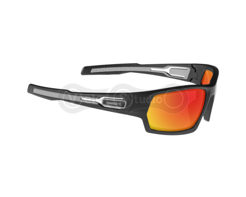 Вело окуляри Onride Point 20 чорні матові, лінзи Revo Red (17%)