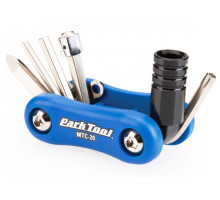 Мультитул Park Tool MTC-20 3/4/5/6/8mm, T25, отвёртка, адаптер CO2