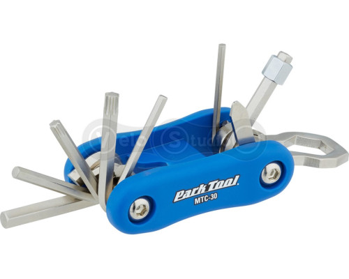 Мультитул Park Tool MTC-30, 2,5/3/4/5/6/8mm, T25/T30, викрутка, накидний ключ 8 та 15 мм