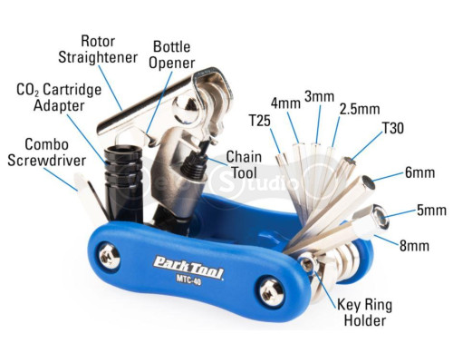 Мультитул Park Tool MTC-40 13 функций