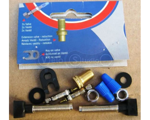 Набор ниппелей MITAS Tubeless Supra для бескамерного обода 2 шт.