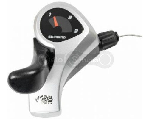 Манетка Shimano SL-TX50 левая 3-скор.+ трос, серебристая