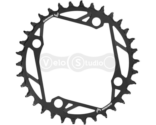 Звезда шатунов SRAM T-TYPE 34T 104 BCD Steel Black