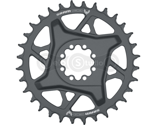 Звезда шатуна SRAM T-TYPE 32T Direct Mount 3mm Offset Eagle Dark Polar Grey - GX D1
