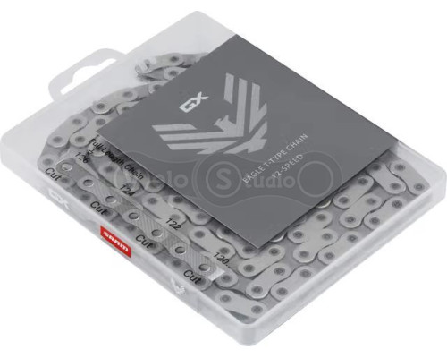 Ланцюг Sram GX T-TYPE EAGLE 12 швидкостей 126 ланок сріблястий