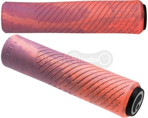 Грипсы Ergon GXR-S Lava Pink/Purple 32 мм