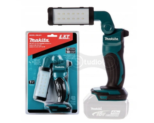 Аккумуляторный фонарь Makita DML801 18V - до 40 часов свечения