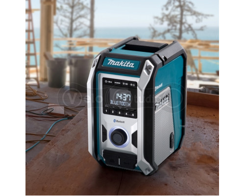 Аккумуляторный радиоприемник Makita DMR114 - до 21 часа работы