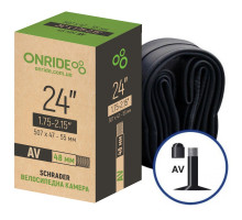 Велосипедная камера ONRIDE 24"x1.75-2.15" AV 48