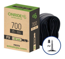 Велосипедна камера ONRIDE 700x25/32С FV 48
